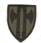 Vietnam 18th MP Brigade Patch Subdued Theater Made