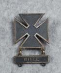 US Army Marksman Badge Sterling Rifle