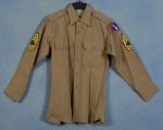 US Army Khaki Dress Shirt 15x32