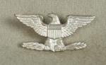 Colonel Eagle Rank Insignia Pin Sterling