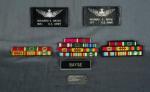 Vietnam era Ribbon Insignia Grouping Named Pilot