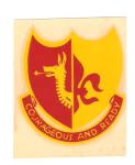 Helmet Decal Army 932nd Artillery Battalion