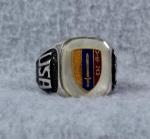 USA Vietnam Insignia Veterans Finger Ring Sterling