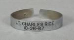 Vietnam POW MIA Bracelet Lt Charles Rice
