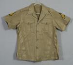 Vietnam Era Khaki Uniform Short Sleeve Shirt 
