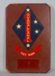 Plaque 1st Marine Division Vietnam