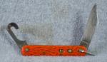 Camillus Orange Paratrooper Switchblade Knife