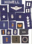 USAF Rank & Rate Insignia Patch Lot 