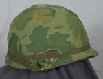 Vietnam M1 Steel Pot Helmet w/ Cover & Band