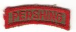 Pershing Rocker Tab Patch