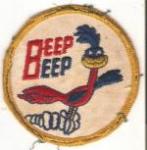 Biker Road Runner Patch Novelty 1960s