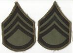 Vietnam Era Staff Sergeant Patch Subdued