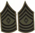 Vietnam Era Subdued 1st Sergeant Rank