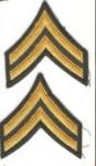 US Army Corporal Rank Pair Vietnam Era