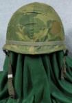 Vietnam Era M1 Helmet Complete