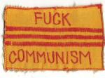 Patch Vietnam Fuck Communism Theater Made