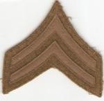 WWI Corporal Rank Patch