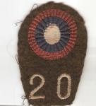 WWI 20th Areo Squadron Patch