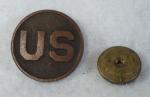 WWI US Collar Disk