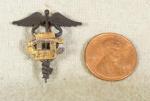 WWI Medical Officer Insignia Pin Dental Corps