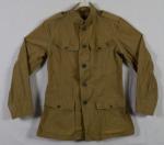 WWI US Army Uniform Coat Jacket Cotton Khaki