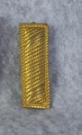 WWI Officer Faux Bullion 2nd Lieutenant Rank Bars