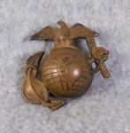 WWI USMC Marine Corps Cap Hat EGA Insignia