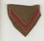 WWI Discharge Service Stripe Patch