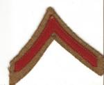 WWI Discharge Service Stripe Patch