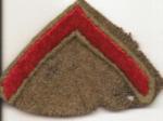 WWI Discharge Service Stripe Patch