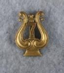 WWI era US 7th Musician Band Collar Insignia