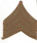 WWI era Sergeants Rank Patch