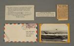 Maurice Collins Glider Pilot Autograph Airmail 