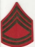 WWII USMC Gunnery Sergeant Patch