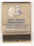 WWII USN Pearl Harbor Matchbook