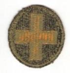 WWII Patch 33rd Division Green Back