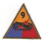 WWII 9th Armored Division Patch Variant