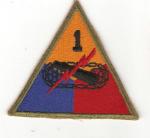 WWII 1st Armored Division Patch