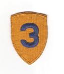 WWII 3rd Cavalry Division Patch