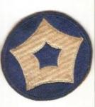 WWII 5th Service Command Patch Green Back