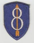 WWII 8th Infantry Division Patch