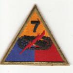 WWII Patch 7th Armored Division