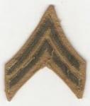 WWII USMC Marine Corporal Rank Patch