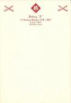 WWII Stationery Batt A 3rd AAA Ft Bliss