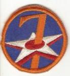 WWII 7th USAAF Army Air Force Patch