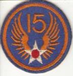 WWII 15th USAAF Army Air Force Patch