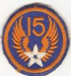 WWII 15th USAAF Error Patch