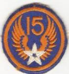 WWII 15th AAF Error Patch