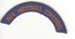 WWII USAAF Air Material Command Arch Patch