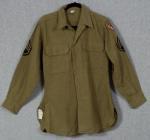 WWII 15th AAF Wool Field Shirt w/ Gas Flap